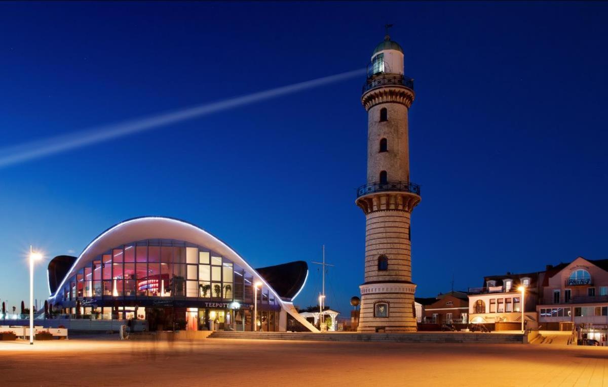 Residenz/Seeschnecke Rostock Buitenkant foto
